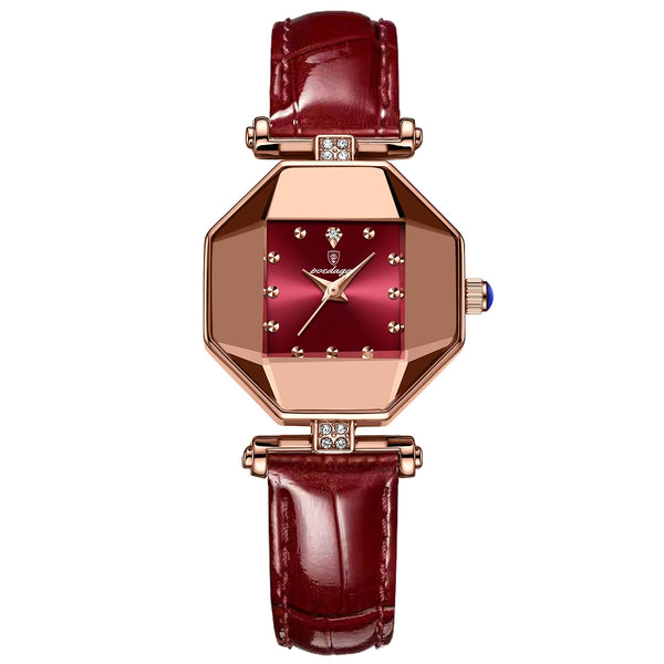 Luxury Quartz Ladies Leather Watch