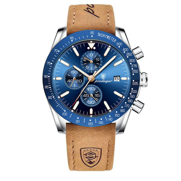 POEDAGAR Luxury Casual Sport Watch