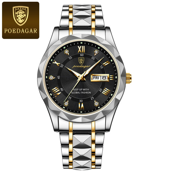 POEDAGAR Brand Luxury Man Wristwatch